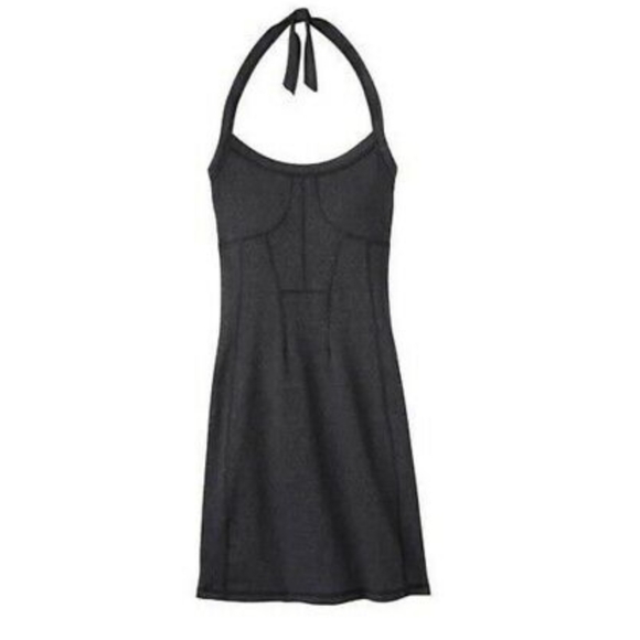 Athleta Dresses & Skirts - Athleta charcoal grey halter dress